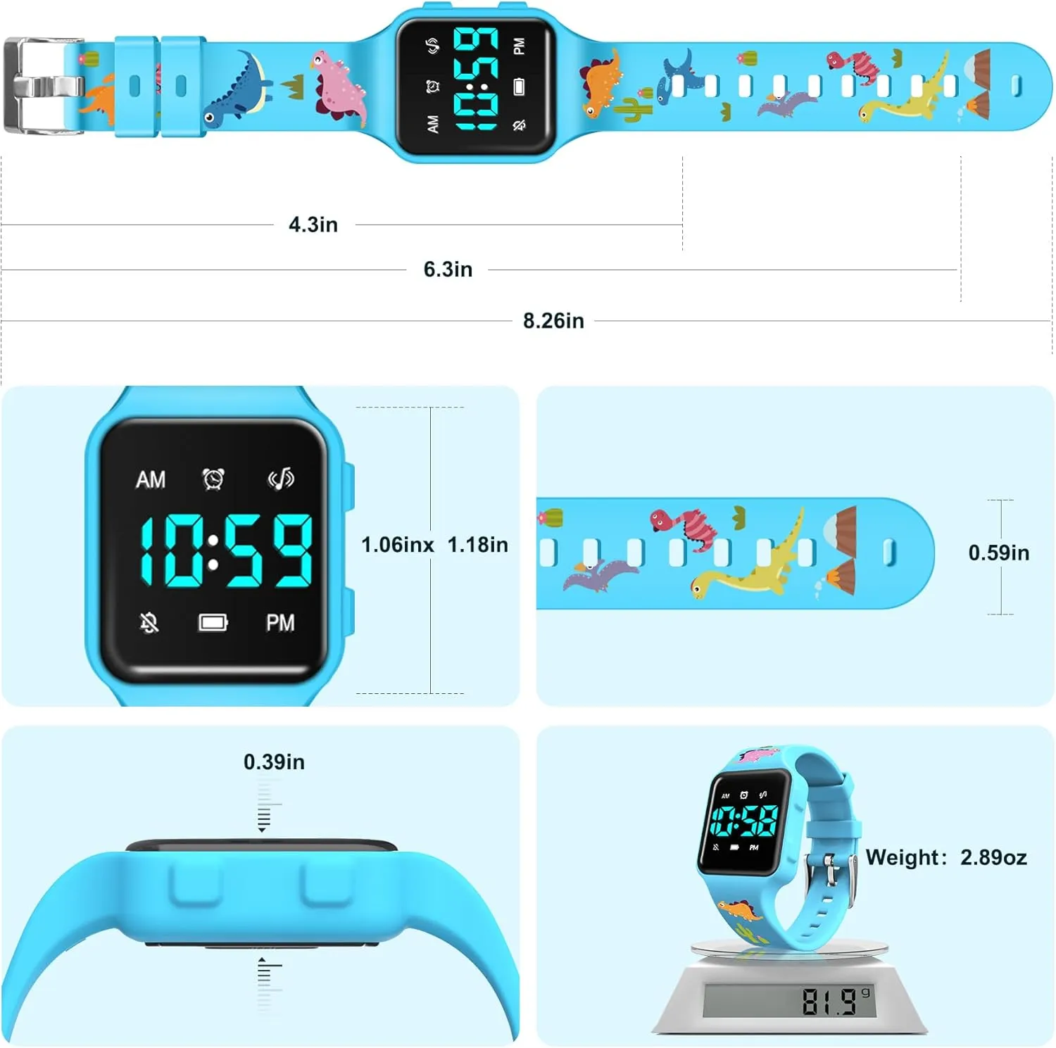 Watch$ Digital Toddler Watch with Countdown/Music/Alarm Clocks/Vibration Reminder and Waterproof$ Remind Toddler to Go civic definition piracy to The Toilet NN BEN NEVIS Potty Training 