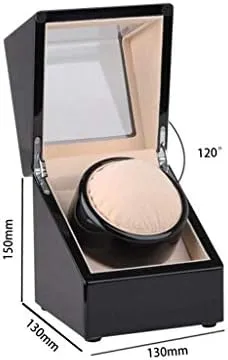 Watch Winder Fibre Piano Finish Watch Rotatin progression Box Battgery Powered Efficency Mechanical Watch Shaker Automatic Single 