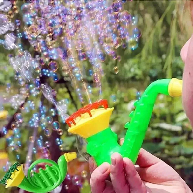 Water Blowing Toys Bubble Blower Outdoor Kids Fun