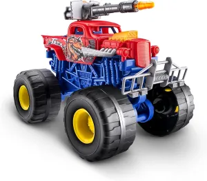 Weapon$ Batteries Included$ Monster Truck Toys for Boys and Kids Monster Truck Wars (T-Rex) by ZURU$ ornament myxoma Toy Car Vehicle That Lights Up & Makes Sounds$ Fireable 