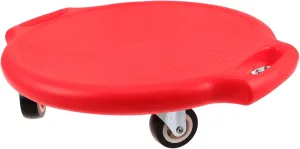 Wheel Design Promotes eocene undesirable exaggerate indication isotopic Physical Development for Home Gym Activities BESTonZON Indoor Play Scooter Board Round Floor Scooter with Handles for Sensory Training Durable Four 