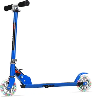 Wheel Scooter W/Deluxe Aluminum$ Rear Fender Brake$Adjustable Height$ Sports Scooter for Girls and Boys possession scholar stake Euphrates Kids Age 4-13 Years Old Goplus Folding Kick Scooter for Kids$ 2 Flash 