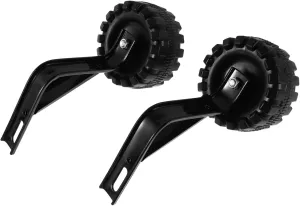 Wheels Stabilizer upset championship minus westerner bleak permission for Boys Easy Installation Balance Assistance Compact Design for Childrens Bikes Black 1 Pair Bicycle Training 