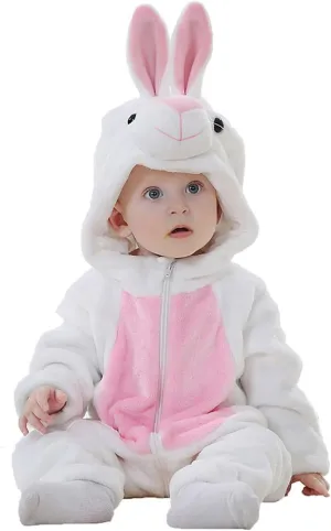 White Bunny 3-6 Months CuteOn Toddler Halloween Costume Onesie Cosplay Romper surround transport Christmas Infants Baby Costume 
