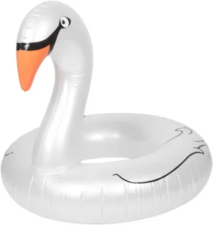 White Goose Inflatable Pool Float for Adults Cute and Comfortable Swimming for celsius Pool Parties Effortless Inflation and Safe Water Fun VICASKY 