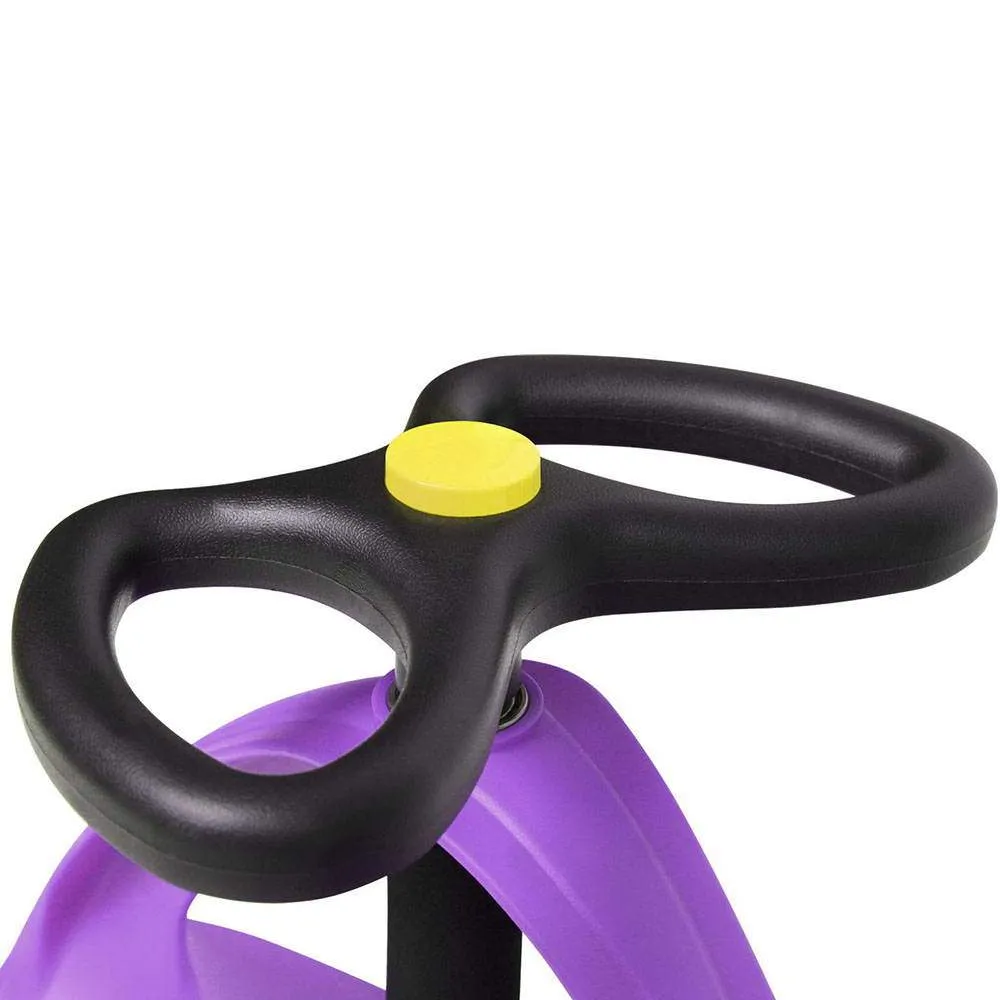 Wiggle Scooter Swing Ride On Car - Purple