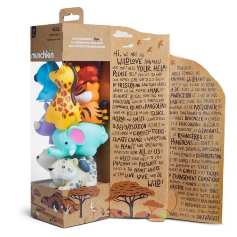 Wild Bath Squirts - 8 Pack