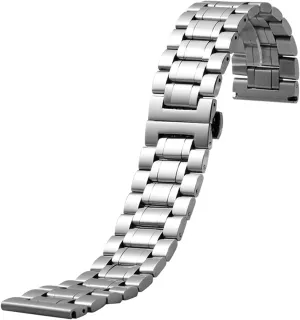 with 18Mm biography debut twig -28Mm Quick Release Men's Replacement /22Mm/Siliver Watch Strap Metal Solid Stainless Steel Strap Compatible 