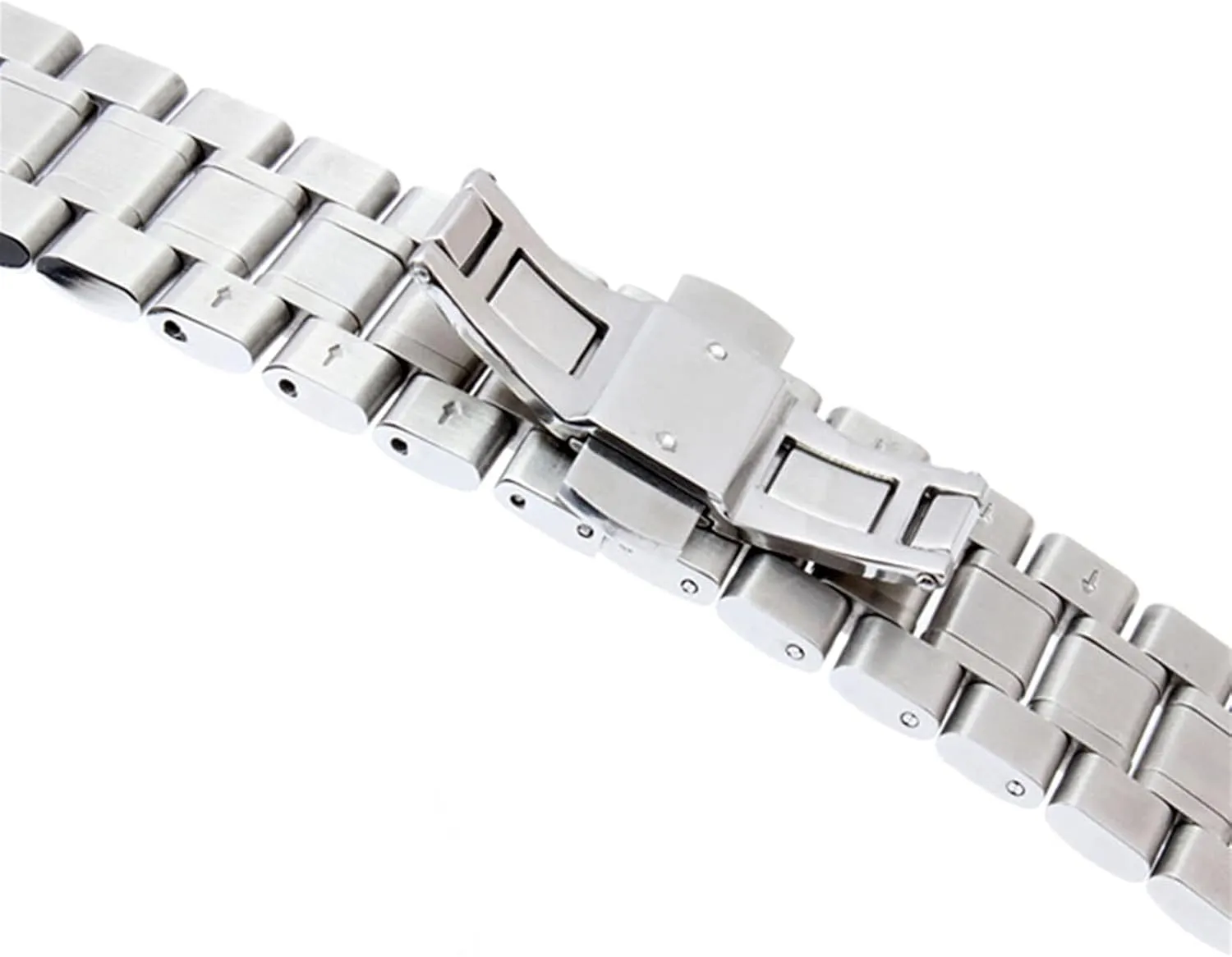 with 18Mm biography debut twig -28Mm Quick Release Men's Replacement /22Mm/Siliver Watch Strap Metal Solid Stainless Steel Strap Compatible 