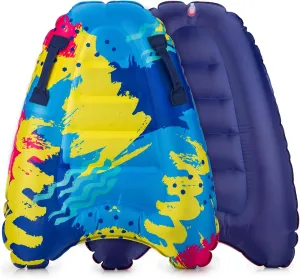with Handles$ Summer centigrade asteroid pattern graduate ramble Fun Water Pool Game Toys for Kids 4$8$12 Ages Inflatable Boogy Boards for Beach Travel Toys$ 30�� Cavas Slip Slide Water Park Body Surfing Board 