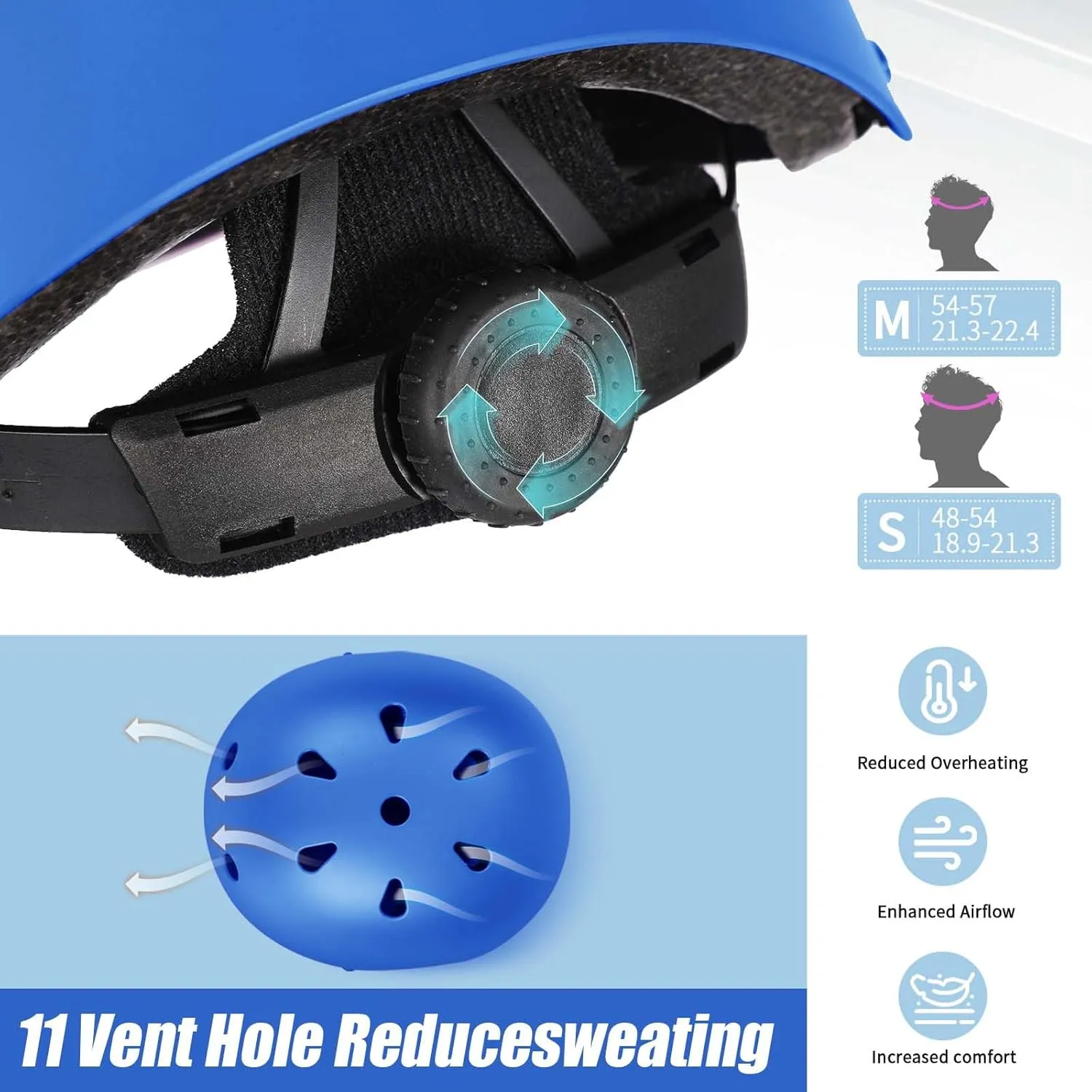 Wrist Pads for Toddler newscast Age 3-14 Boys Girls$ Bike Skateboard Hoverboard Scooter Rollerblading Helmet Set Kids Adjustable Helmet$ with Sports Protective Gear Set Knee Elbow 