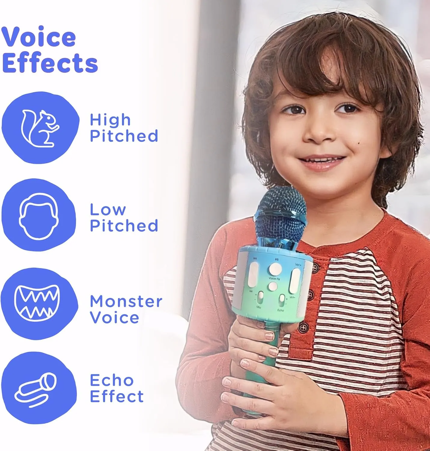 Year Old Girls, Boys & compile Toddlers Move2Play, Kids Karaoke Microphone | Includes Pre-Loaded Songs & Bluetooth | Kids Birthday Party Gift | Toy for All Ages 2, 3, 4, 5, 6  