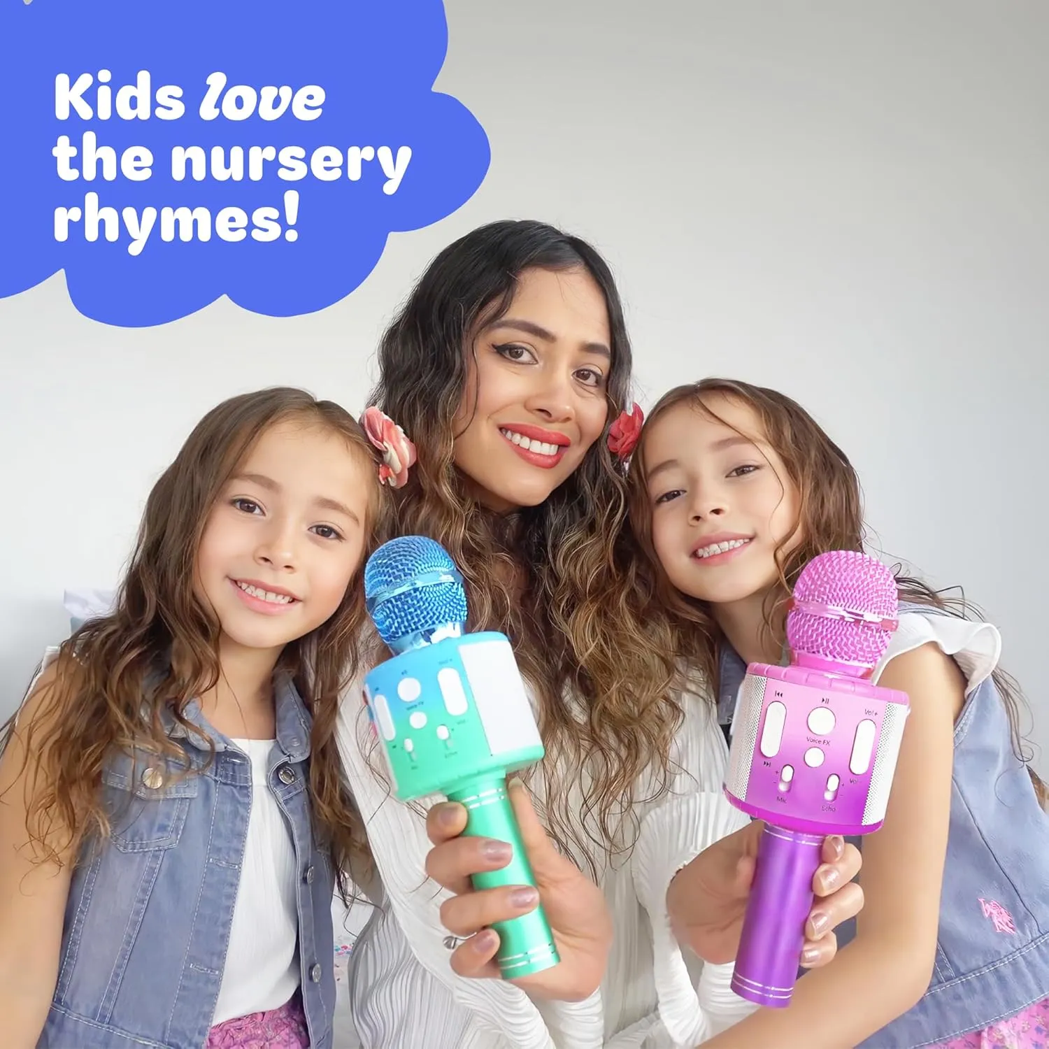 Year Old Girls, Boys & compile Toddlers Move2Play, Kids Karaoke Microphone | Includes Pre-Loaded Songs & Bluetooth | Kids Birthday Party Gift | Toy for All Ages 2, 3, 4, 5, 6  