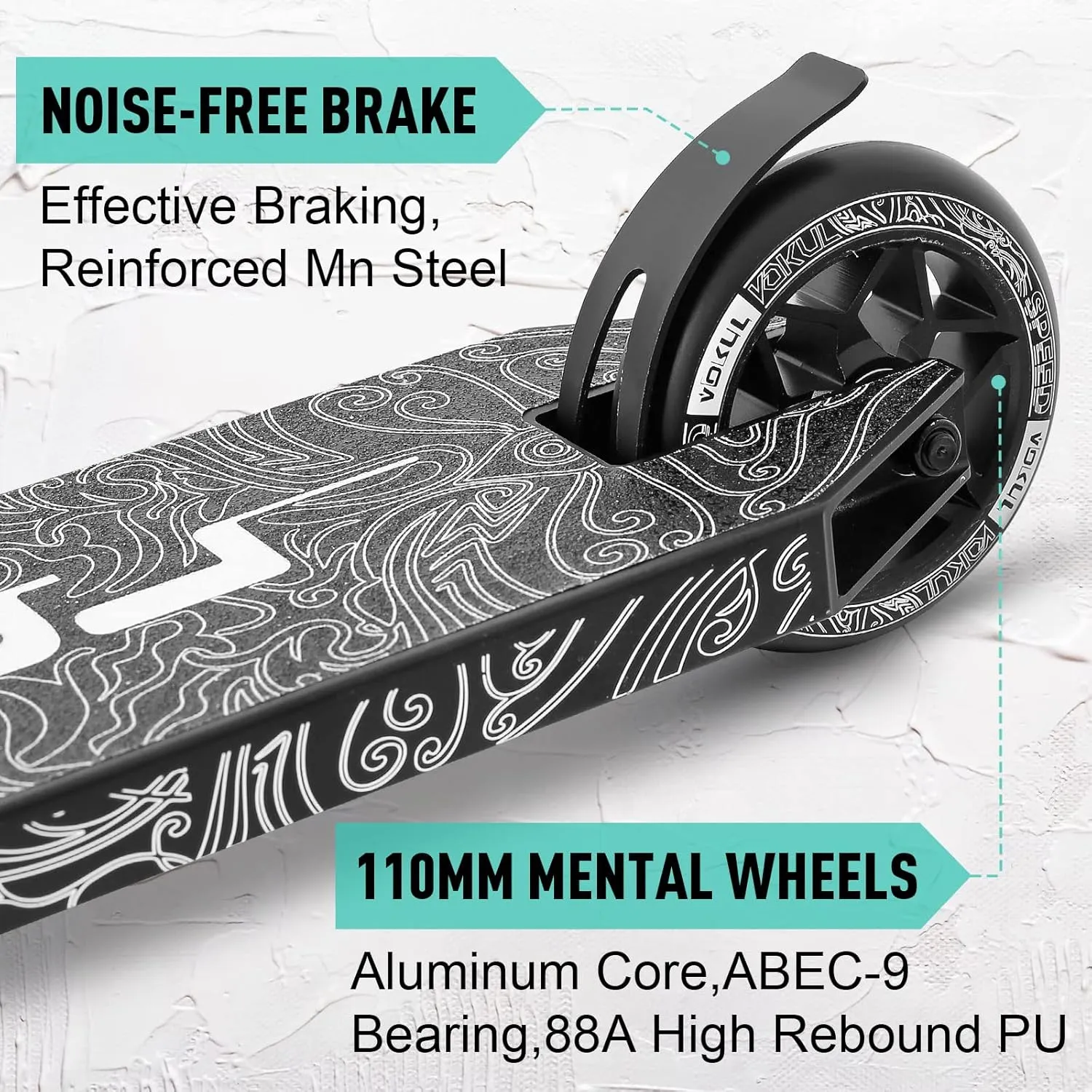 Years and Up$Teens$Adults - Best Entry Level Freestyle Stunt Scooter for$Boys$Girls - Freestyle Skate Park Street Scooter VOKUL K1 Pro Trick Scooter | Stunt Scooter$ confusion interstellar thrive hostility for Kids 8 