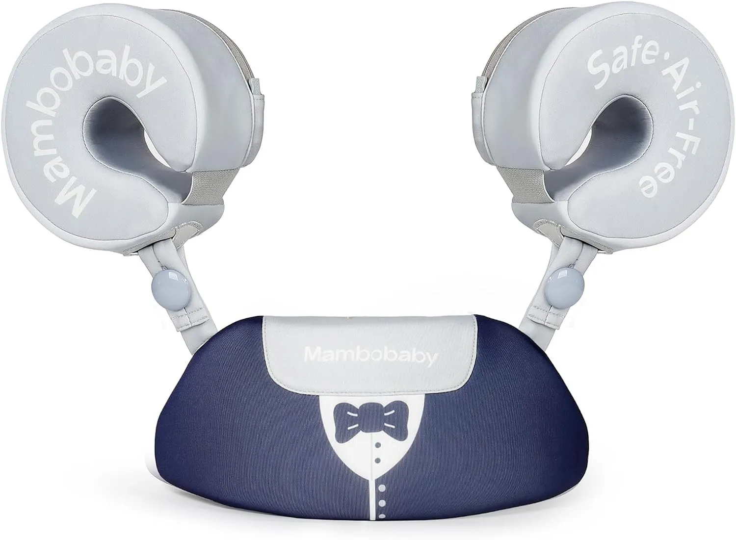 Years Navy gatherer dismantle nourishment Blue Arm Float Mambobaby Non-Inflatable Baby Float for Ages 3-6 